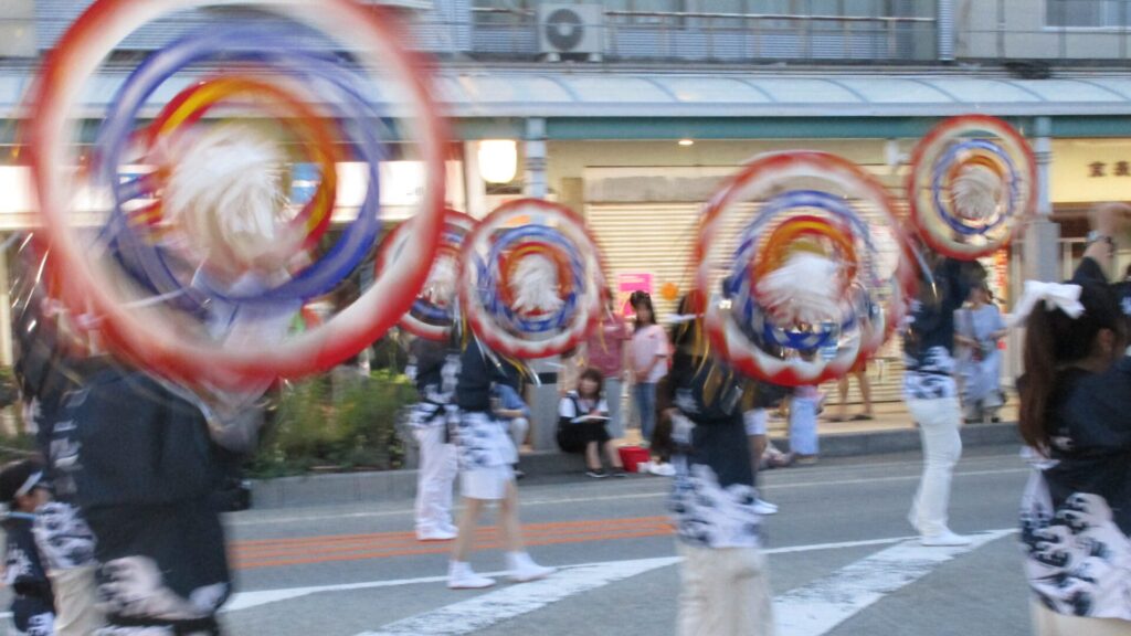 傘踊り　しゃんしゃん祭り
